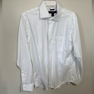 Pronto Uomo Classic White Cotton Shirt